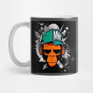 smoking monkey Mug